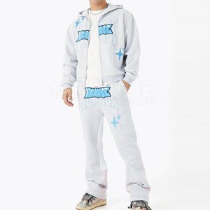 Chándal Deportivo Personalizado de Corte Ajustado para Hombre, Última Moda, Conjunto Deportivo de 2 Piezas, Traje Deportivo para Hombre - Product Image 1