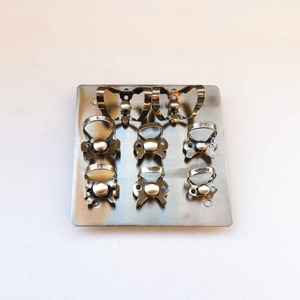 Juego de abrazaderas de presa de goma Dental de calidad, Kit de abrazadera endodóntica Universal de marfil, instrumentos quirúrgicos de acero inoxidable para dentistas - Product Image 6