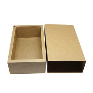 16*10,2*5,5 cm negro Kraft cajón caja hecha a mano jabón regalo artesanía joya macarrón embalaje fiesta regalo cajas de papel - Product Image 4
