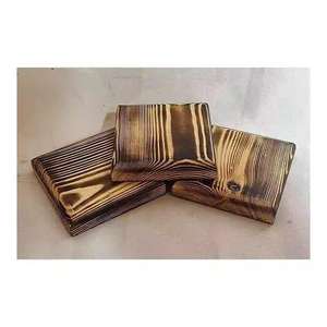 <b>Square</b> design <b>wooden</b> coasters handmade sustainable drink coasters for coffee tea restaurant decor <b>wooden</b> - Product Image 6