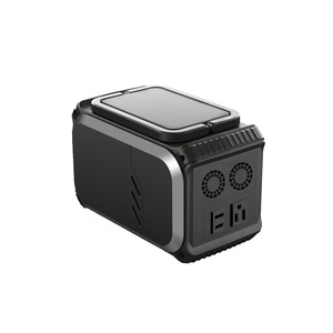 Station d'alimentation portable 148Wh 150W avec batterie lithium-ion, panneau solaire, lampe torche, démarreur de secours, charge sans fil et port RV - Product Image 1