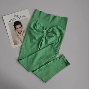 Pantalones de Yoga de cintura alta sin costuras para deporte, mallas deportivas para levantamiento de cadera, Yoga, gimnasio, correr, pantalones de secado rápido, pantalones deportivos para glúteos - Product Image 6