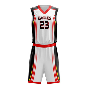 2024 Wholesale 100% Polyester Basketball Uniforms Customized Design Breathable Unisex Set Plus Size Option - Product Image 5