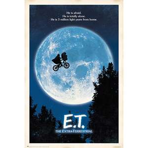 Design minimaliste : l'Extra-Terrestre (US) E.T. Affiche en papier - Product Image 4