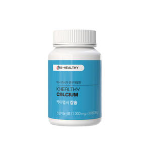 แคลเซียมเค-เฮลท์ตี้ 1,300 มก. 30 เม็ด สำหรับผู้ใหญ่และผู้สูงอายุ ช่วยส่งเสริมการย่อยอาหาร บำรุงกระดูก บรรจุในขวดพลาสติก - Product Image 1