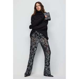 <b>Sequined</b> <b>Wide</b> <b>Leg</b> <b>Trousers</b> - Product Image 2