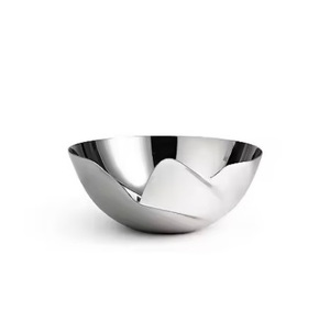 Affordable stainless serving bowls lightweight strong for everyday use with ring handles for easy portable - Product Image 3