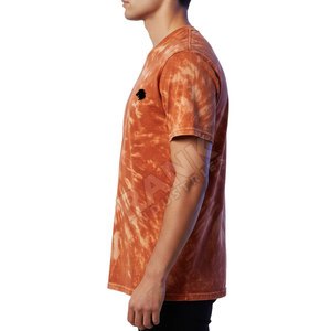 เสื้อยืดผู้ชายแบบฟอกสีราคาส่ง บริการ OEM เสื้อยืดผู้ชายแบบฟอกสี MOQ ต่ำ เสื้อยืดผู้ชายแบบฟอกสีขายดี - Product Image 3