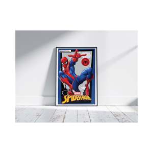Affiche de Spider-Man de Marvel Comics « Pendant ce temps…» 61x91,5 cm, style design moderne, art mural en papier - Product Image 3