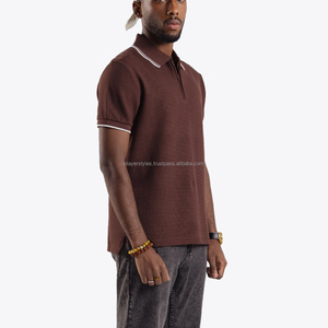 Camiseta Polo Casual para Hombre, Algodón Piqué, Suave y Transpirable, Uso Diario, Marca Personalizada, Proveedor al por Mayor de Fábrica OEM ODM - Product Image 2