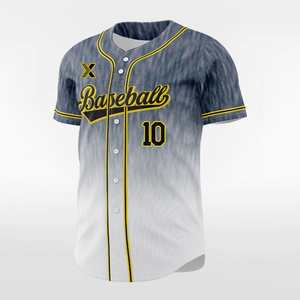 Men's Spandex <b>Baseball</b> Jersey - Consistent Sizing & Breathable, Custom OEM Wholesale - Product Image 4