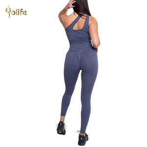 Yolife <span class=keywords><strong>reggiseno</strong></span> imbottito per allenamento ad alto impatto ejercicio sexy donna allenamento crop top sport Push Up Fitness palestra <span class=keywords><strong>reggiseno</strong></span> sportivo monospalla - Product Image 4
