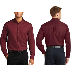 Camisas a cuadros con botones de corte regular, camisas de franela de algodón para hombre, camisas informales de manga larga de algodón con botones - Product Image 5
