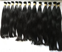 Pelo vietnamita a granel precio al por mayor 100% cabello humano natural de Vietnam prestigiosa fábrica Paquete de pelo de muestra gratis
