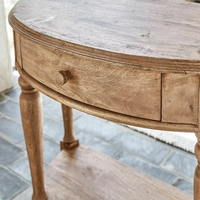 Table console moderne en bois massif – Bureau, usage commercial, extérieur, salle de sport, chambre, salon, centre commercial, école, hôtel, bar à domicile