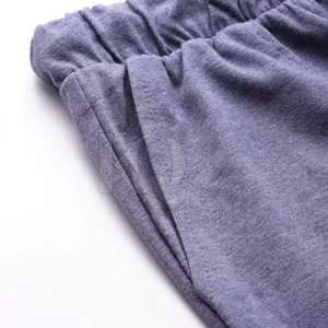 Ensemble T-shirt et short pour homme tendance été, 100% coton, léger, séchage rapide, coupe confortable, parfait pour les tenues décontractées, le fitness et les sports - Product Image 6