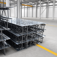Tôles de plancher en treillis d'acier renforcé pour système de plancher rapide pour bâtiments préfabriqués, destinées aux infrastructures mondiales