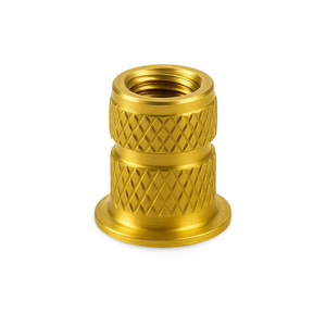 OEM đồng thau ren chèn M3 M5 <span class=keywords><strong>M8</strong></span> Knurled nhiệt đặt chèn Nut cho ép phun nhựa và cài đặt siêu âm - Product Image 5