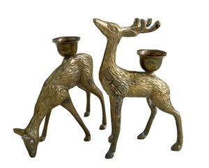 Bougeoir pilier artisanal pour la décoration de fête de mariage de festival et l'accent de table unique - Product Image 1