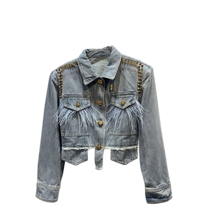Veste courte ample tendance automne-hiver, élégante, chaude, décontractée, tendance, légère, confortable, coupe-vent - Product Image 3