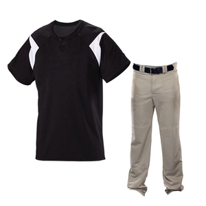 <b>Custom</b> Logo Breathable Quick Dry <b>Softball</b> <b>Uniforms</b> High Quality Heat-Transfer Printed 100%Polyester OEM Service Adult Men's - Product Image 1