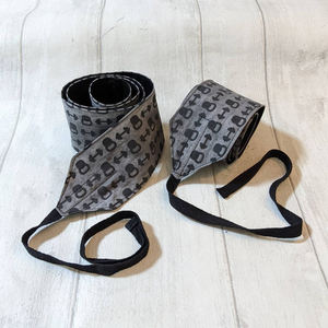 Muñequeras de levantamiento de pesas con estampado de kettlebell, correas de soporte para fitness - Product Image 3