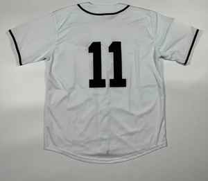 Uniforme de baseball personnalisable avec des ensembles respirants de grande taille mettant en vedette le logo du nom de l'équipe sur le devant - Product Image 2