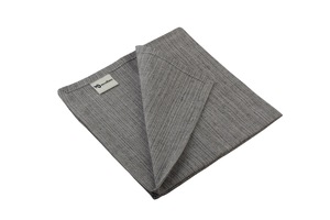 Ensemble de serviettes de cuisine tissées à séchage rapide 100% coton noir Chambrey carré de serviette pour la maison hôtels restaurants enfants-ensemble de 6 pièces - Product Image 4