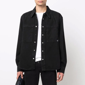 เสื้อยีนส์ผู้ชายแขนยาวลำลอง - Product Image 2