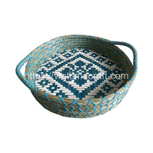 Panier de rangement décoratif en forme de feuille pour le petit-déjeuner et les boissons. - Product Image 4