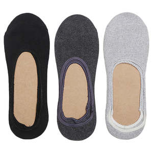 Lot de 3 chaussettes mocassins pour hommes - Multicolore - Product Image 1