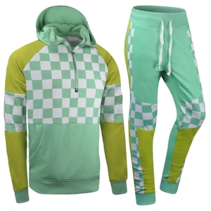 Premium Sublimated Men <b>Tracksuit</b> 100% Polyester Fleece Zip-Up Hoodie Jogger Trouser Streetwear Winter Casual Wear Four-Way - Product Image 1