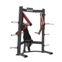 Appareil de musculation professionnel pour salle de sport, presse pectorale inclinée assise à charge de plaques en acier, équipement d'exercice pectoral décliné pour l'entraînement des bras