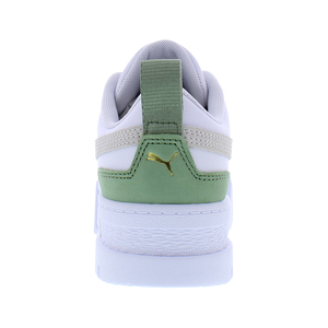 Zapatos Puma Mayze Gentle para Mujer, Color: Blanco Puma/Verde Polvoriento, 100% Auténticos - Product Image 4
