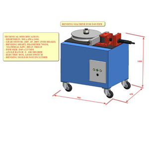 เครื่องดัดท่อไฮดรอลิกใช้ในโรงงาน - Product Image 2