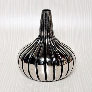 Modern Decorative <b>Cylinder</b> Round <b>Vase</b> Set of 2 Attractive Brass Plated Different Size Metal Floor <b>Vase</b> for Living Room Use - Product Image 5