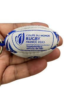 Llavero deportivo de pelota de Rugby Unisex 2024, goma personalizada con gancho para llaves y bolsos, conjunto de estilo adulto - Product Image 6