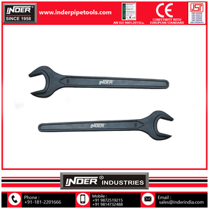 Llave Inglesa de Boca Fija de Alta Calidad de Inder Industries, Capacidad de 3 Mordazas, Herramientas para Accesorios de Tuberías Imperiales, Logotipo Personalizado OEM, Venta al por Mayor en India - Product Image 3