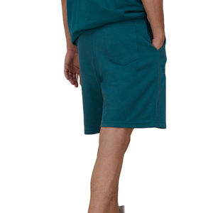 Pantalones cortos de entrenamiento para gimnasio con logotipo bordado personalizado al por mayor para hombre, pantalones cortos de gimnasio con bolsillos y patrón sólido de malla de algodón 100% - Product Image 4