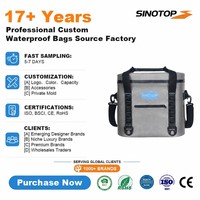 Sac isotherme souple en PVC 420D personnalisable pour la plage, le camping, la randonnée, le voyage, étanche, le pique-nique.