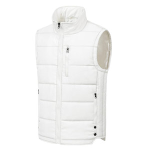 Gilet bomber décontracté pour homme, hiver, matière respirante et durable, avec poches latérales - Product Image 1
