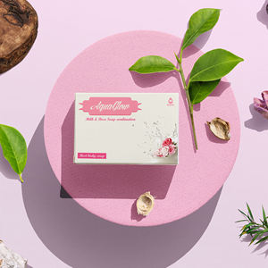 Suero para el cuidado de la piel perfumado personalizado de gama alta, embalaje de crema facial, diseño de Aroma, laminación brillante mate, carpetas de cosméticos en relieve - Product Image 1