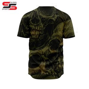 Maillot de baseball dégradé respirant et tendance personnalisé pour hommes maillot de baseball professionnel personnalisé pour les matchs - Product Image 2