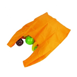 Sac de courses pliable avec poignée et matériau en fibre de polyester - Product Image 3