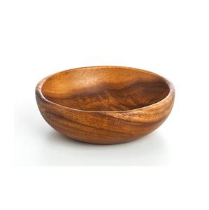 Vaisselle bol en bois fait à la main Durable pour l'artisanat maison hôtel dessus de table salade bol de service approvisionnement en gros - Product Image 2