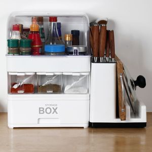 Nachhaltiges Restaurant Top Essstäbchen Großer Schrank Kunststoff Weiß Koch theke Utensilien halter Küche - Product Image 6