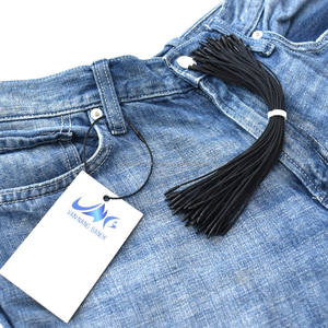 Gran oferta, regenerado con bucle BB sujetador de cuerda, diseño de bala, cuerda de sellado de cuerda gruesa, poliéster PP reciclado, accesorios de ropa de 20cm - Product Image 5