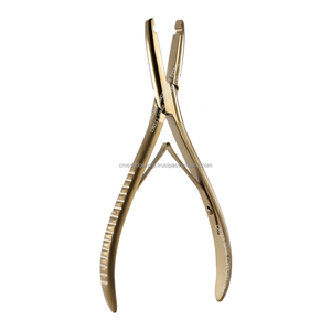 High Quality Micro <b>Beads</b> 1 Hole Hair Micro <b>Beads</b> Crimping Plier <b>Extension</b> Tool Stainless Steel Blue Color Easy to Use Plier - Product Image 5