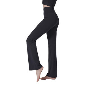 Mallas ligeras de yoga para gimnasio de cintura alta para mujer/mallas ligeras con estampado personalizado de alta calidad para mujer - Product Image 3