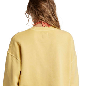 Sudaderas Ecológicas de Poliéster/Algodón para Mujer, Nuevo Diseño, Ropa Casual, Color Sólido, Transpirable, Estampado, Lavado Ácido - Product Image 6